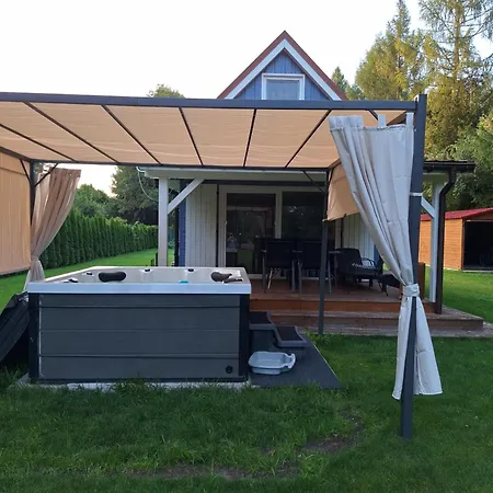 Z Jacuzzi,kajaki I Rowery,sauna -malinowy Reset בית נופש Szczechy Male